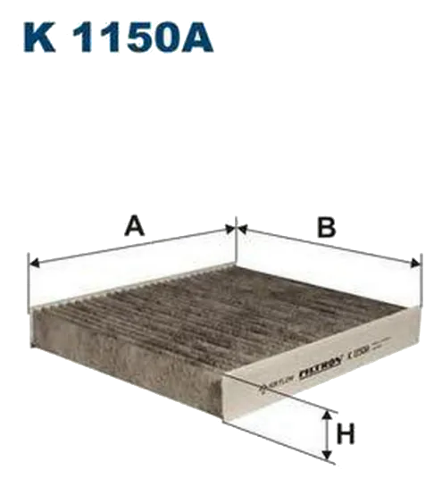 Салонный фильтр Filtron K1150A VOLVO K1150A VOLVO